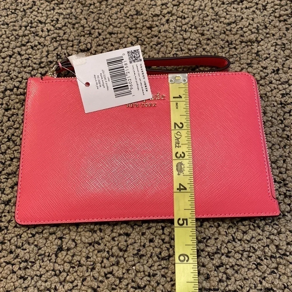 NWT Kate Spade Tropical Pink Staci Wristlet
